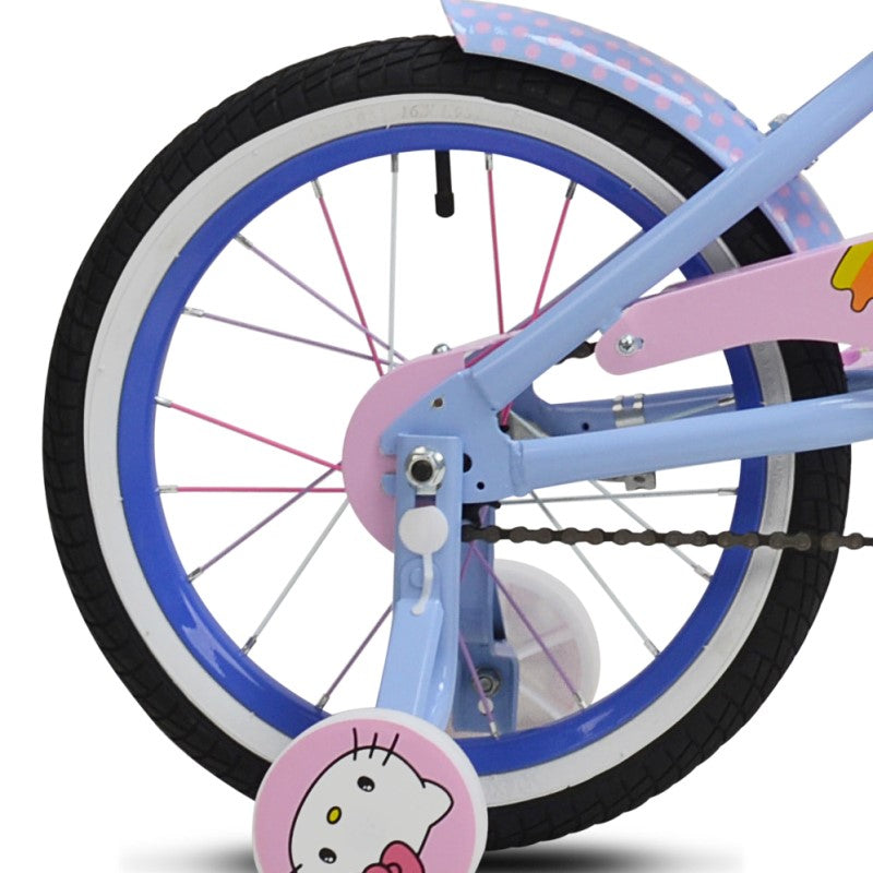 16" Hello Kitty Pink Purple, Replacement Rear Wheel