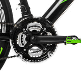 700C Ozone RS3000 Black Green, Replacement 3 Piece Crank