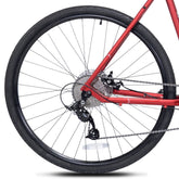 700C Giordano H2 Hybrid Red, Replacement Rear Wheel