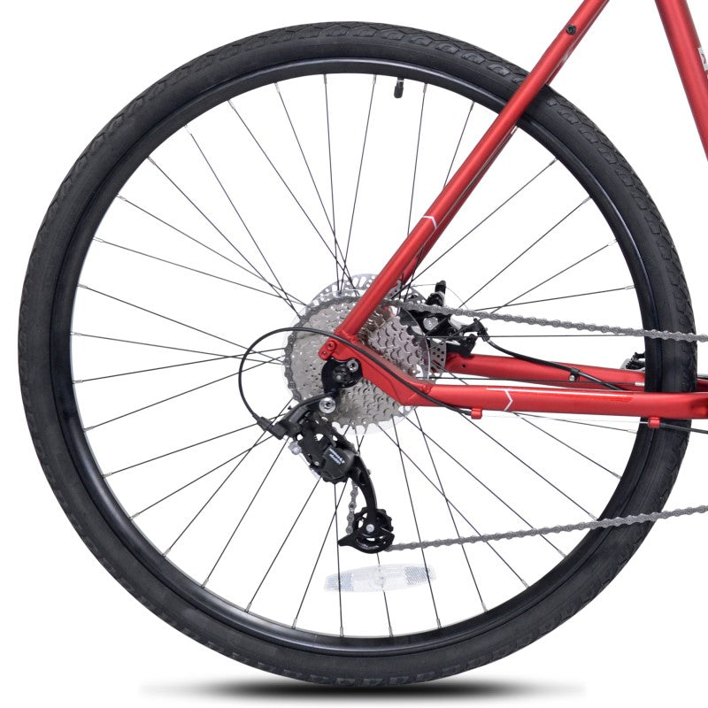 700C Giordano H2 Hybrid Red, Replacement Rear Wheel