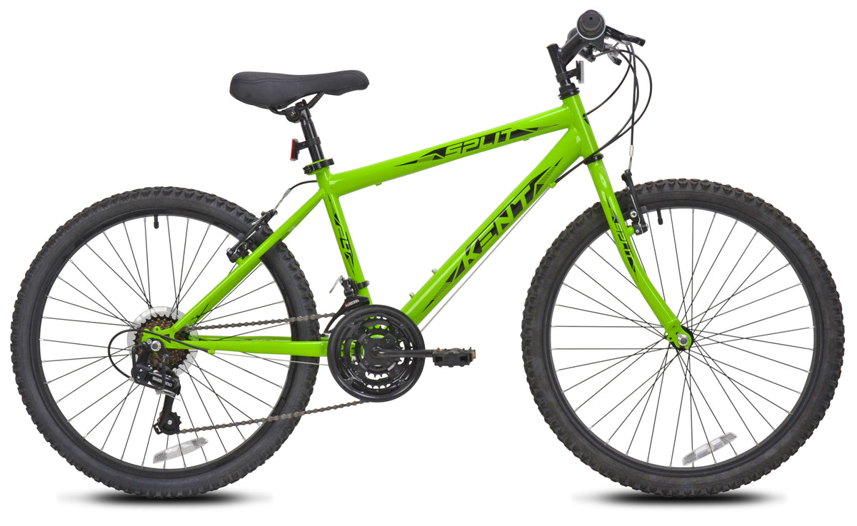 24" Kent Split, Lime Green - (Refurbished) | Mountain Bike for Ages 8+ 