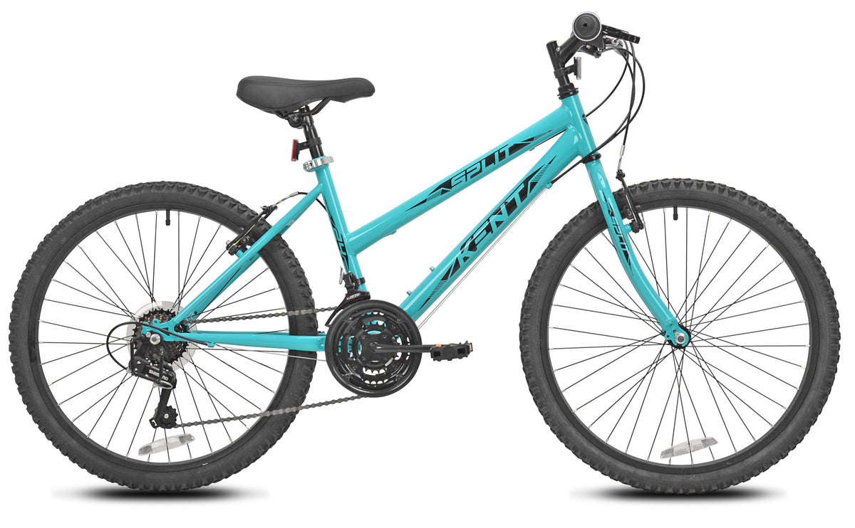 24" Kent Split, Light Blue - (Refurbished) | Mountain Bike for Ages 8+ 