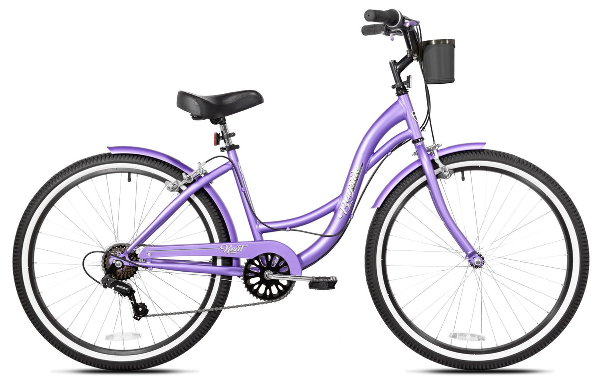 26" Kent Bayside, Purple - (Refurbished) | Cruiser Bike for Women Ages 13+