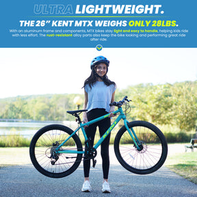 26" Kent MTX - (Refurbished) | Mountain Bike for Kids Ages 12-14