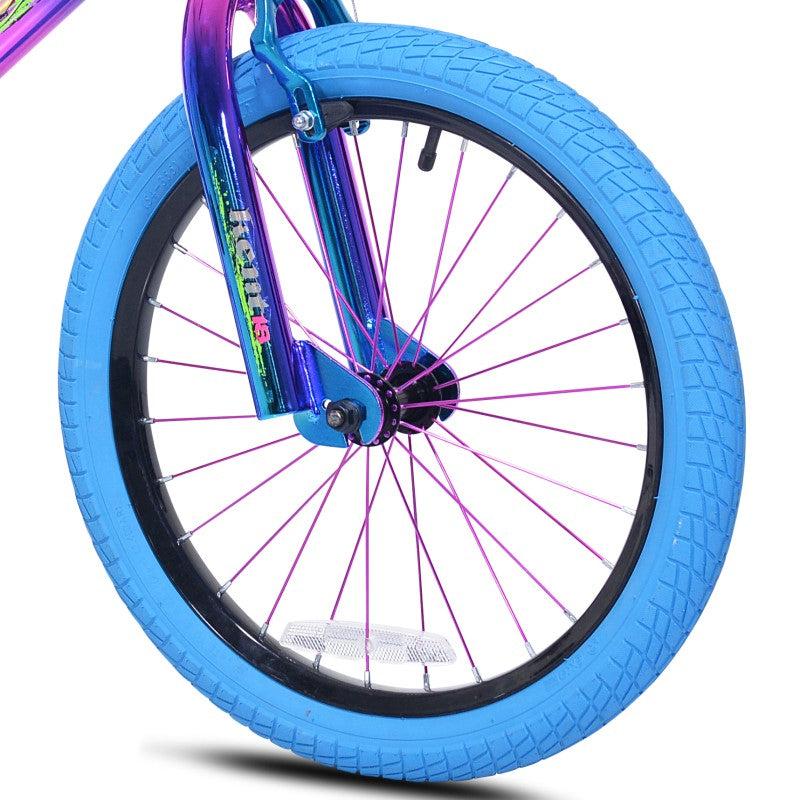 18" Kent Illusion Blue Purple, Replacement Front Wheel