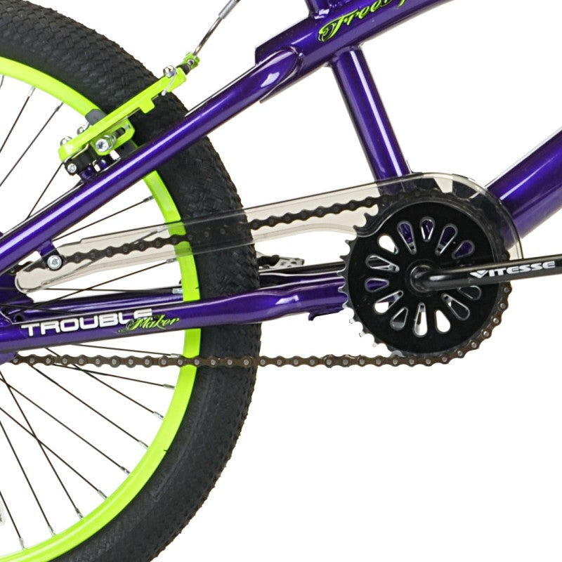 20" Kent Trouble Purple Green, Replacement Chainguard