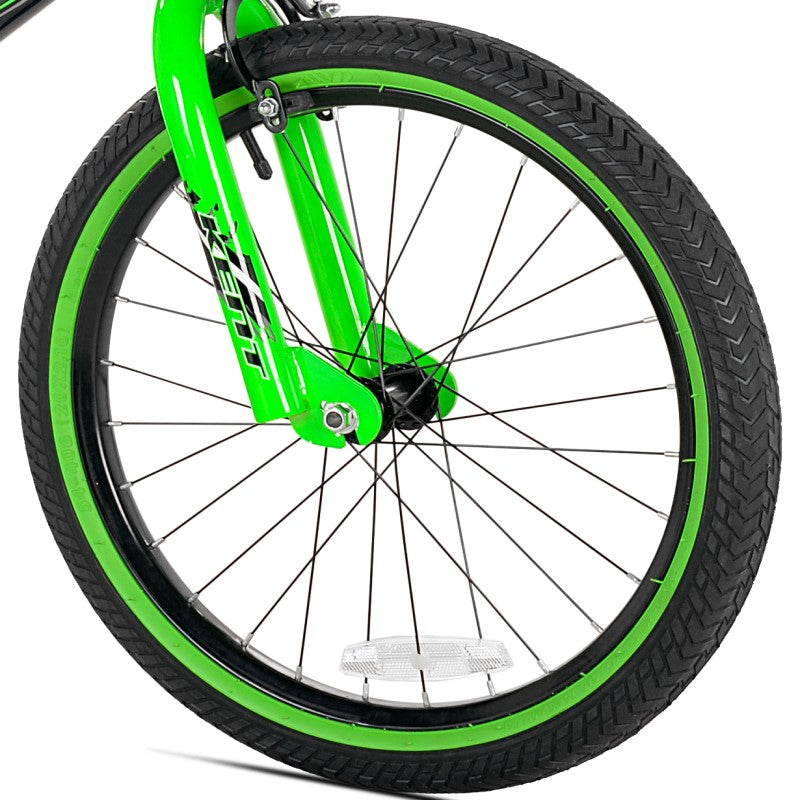 20" Kent Stinger Black Neon Green, Replacement Front Wheel