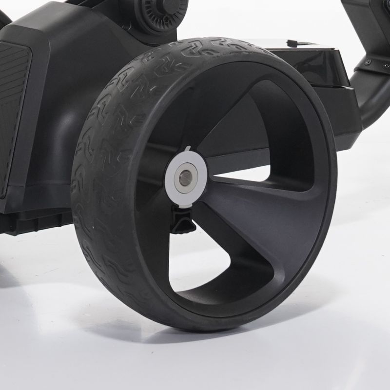 Kam Kaddie Electric Golf Cart Black, Replacement Right Rear Wheel