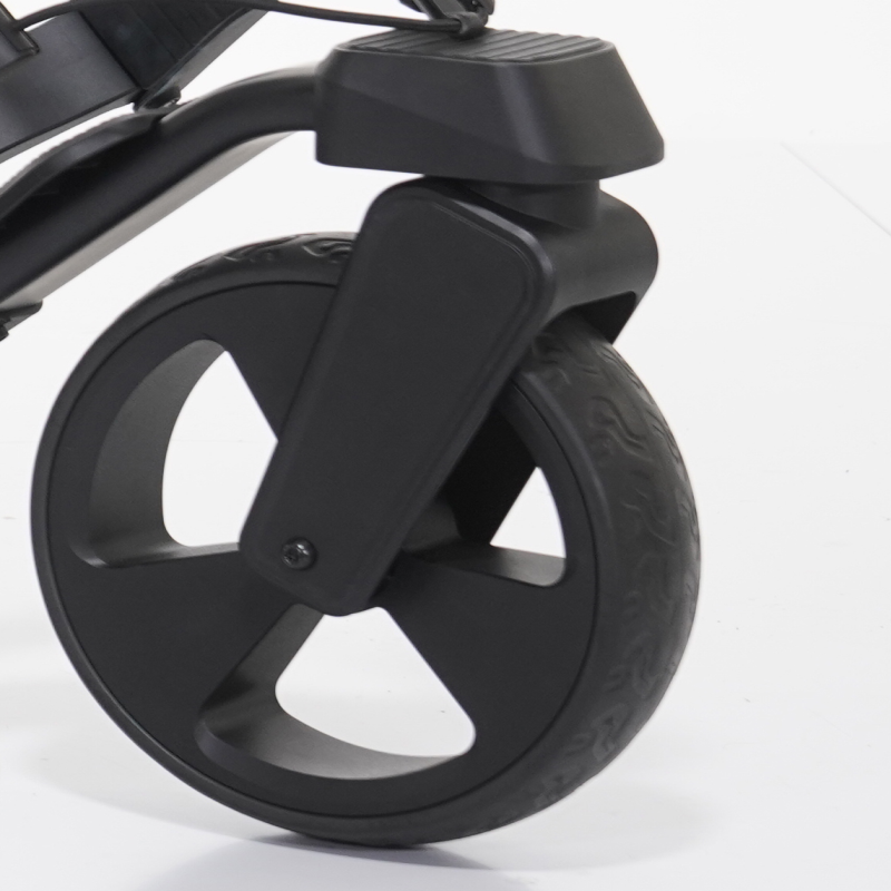 Kam Kaddie Electric Golf Cart Black, Replacement Front Wheel