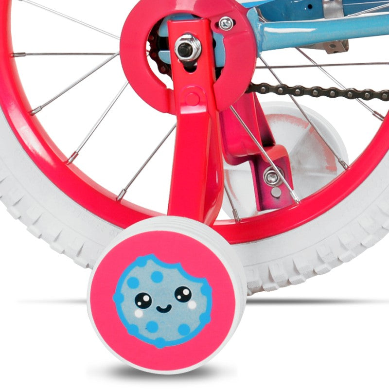 16" Kent Cupcake Blue, Replacement Training Wheel (Set)