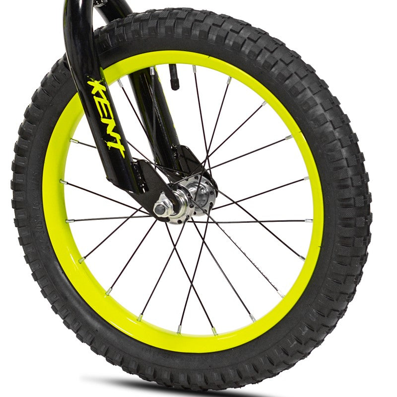 16" Kent Pro 16 Yellow, Replacement Front Wheel