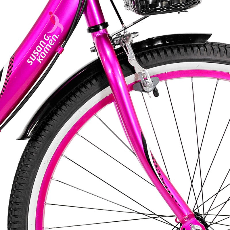 26" Susan G. Komen Pink, Replacement Front Fender