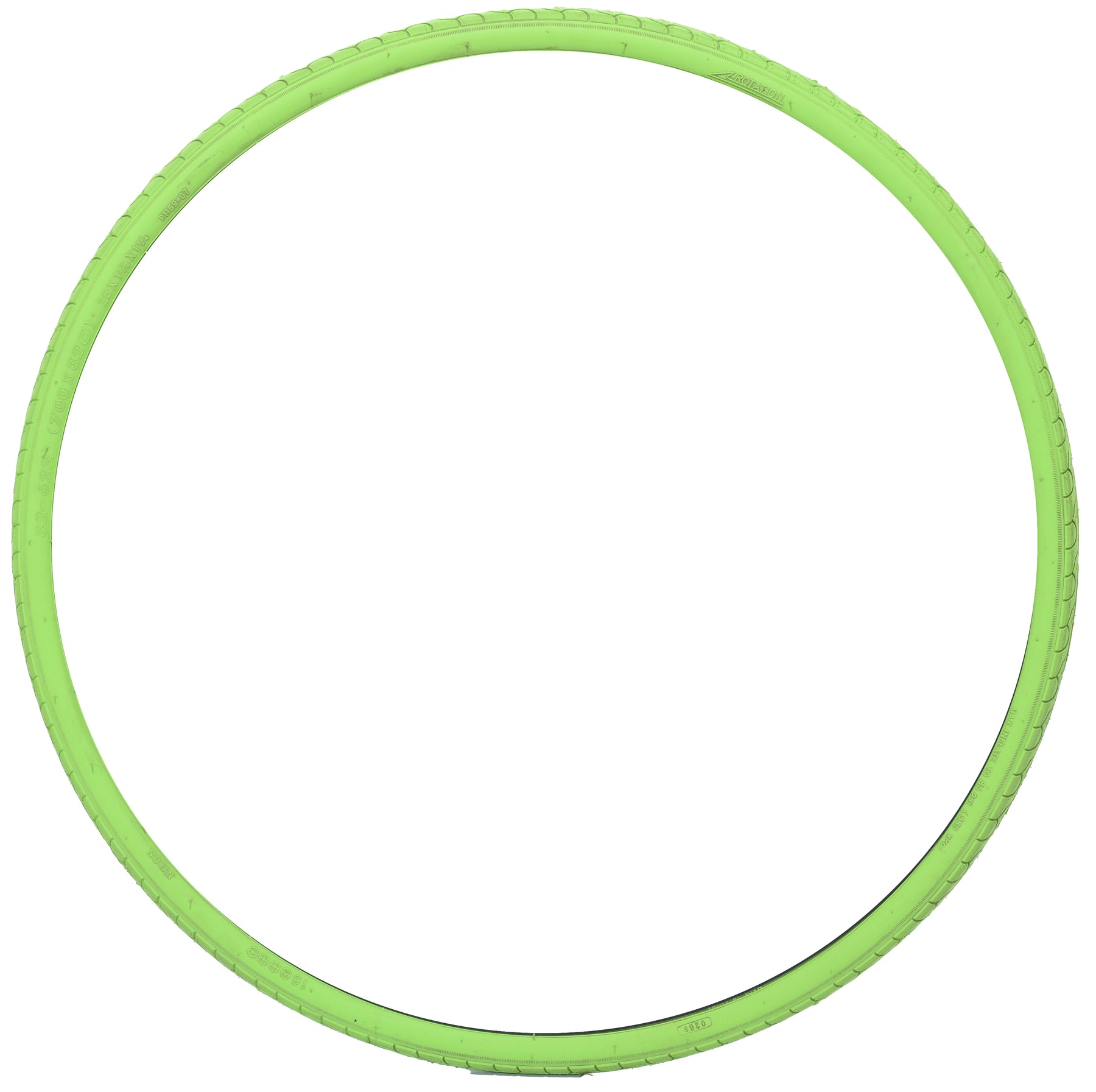 700 x 32C Green Tire, Replacement Tire (2 Pack)
