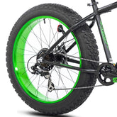 26" Takara Shibo Black Green, Replacement Rear Wheel