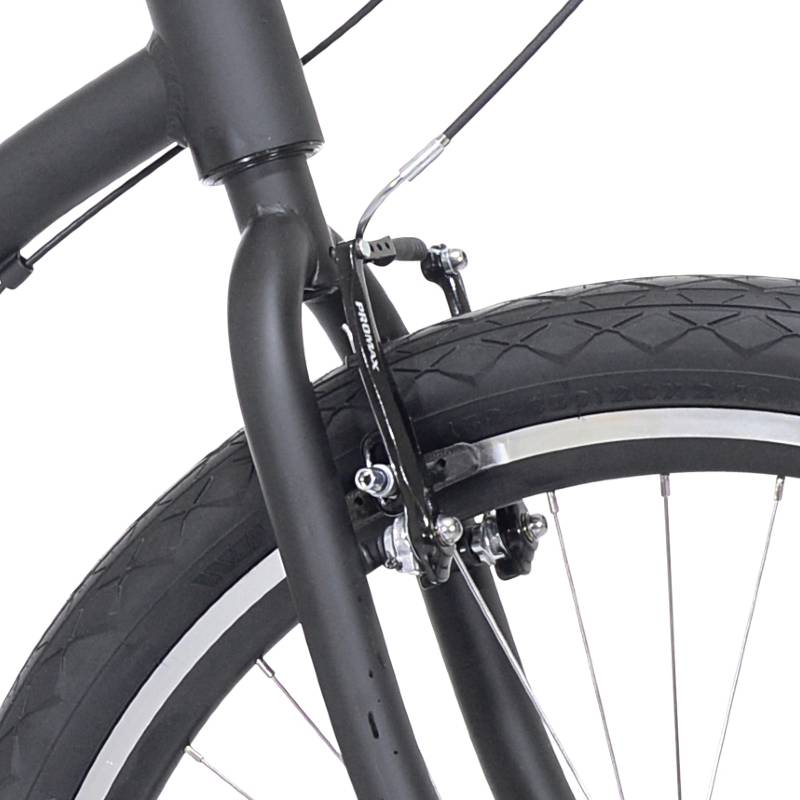 26" Haven Inlet 7 Matte Total Eclipse, Front Brake Caliper (V Brake)