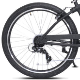 26" Haven Inlet 7 Matte Total Eclipse, Rear Wheel