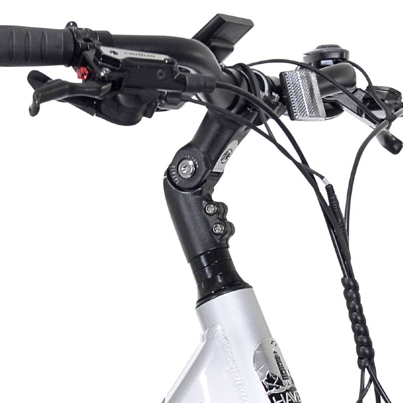 27.5" Haven Power Wave Matte Silver Fog 17.5", Stem