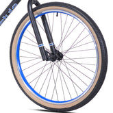 26" Thruster Street Style Satin Black, Front Wheel