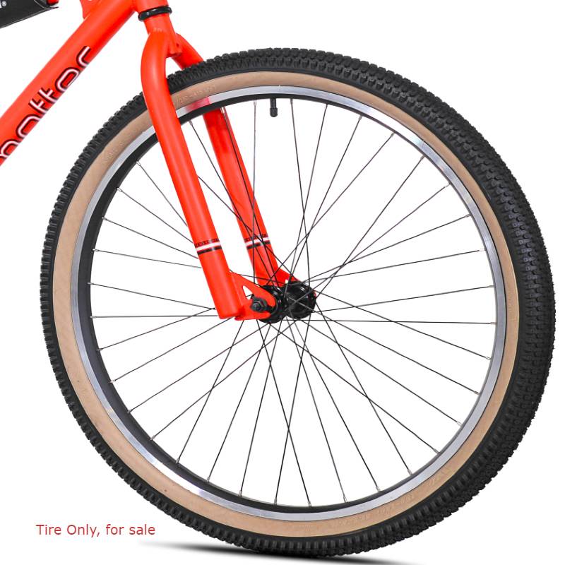 27.5" Thruster Dark Matter Satin Neon Red, Tire