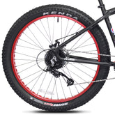 27.5" Thruster Retrograde Satin Black, Rear Wheel