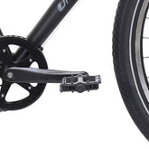 27.5" Univega USA Weekend Escape 1.0 Matte Black SM, Pedal (Set)