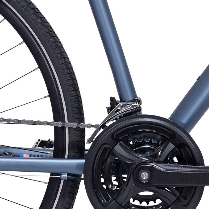 700C Univega USA Maxima Sport Matte Slate SM, Front Derailleur