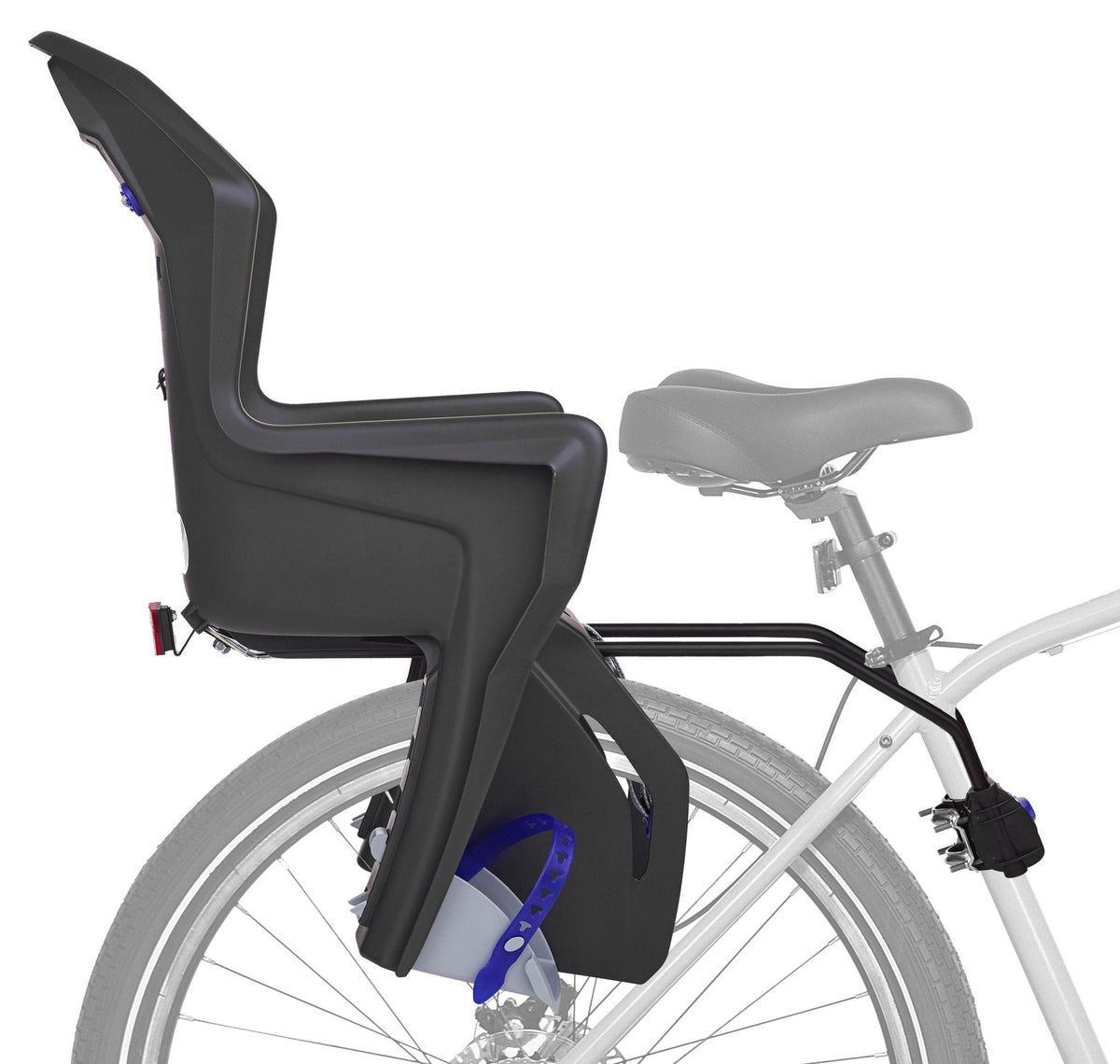 Polisport® Koolah FF Frame Mounted Child Bike Seat - (Refurbished) | For Kids Ages 1-5