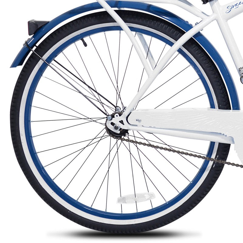 26" Margaritaville White/Blue, Replacement Rear Wheel