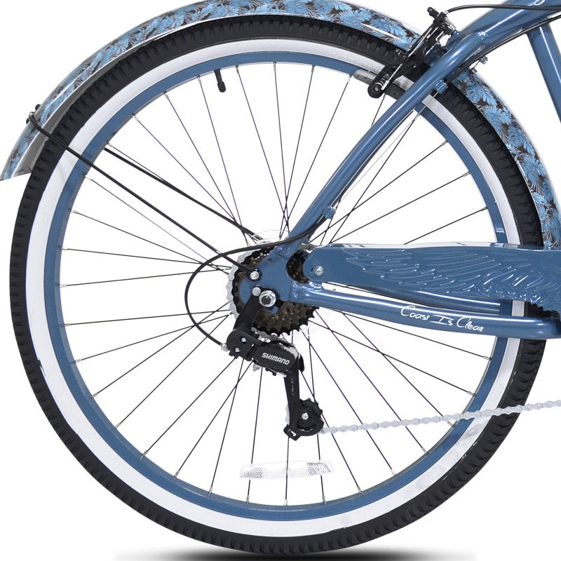 26" Margaritaville Coast is Clear Blue Grey, Replacement Rear Wheel