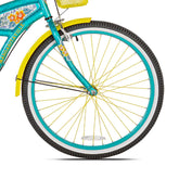 26" Margaritaville Multi Speed Teal, Replacement Front Wheel