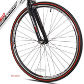 700C Genesis Saber White, Replacement Tire