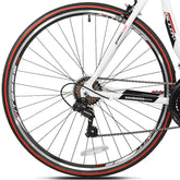 700C Genesis Saber White, Replacement Rear Wheel