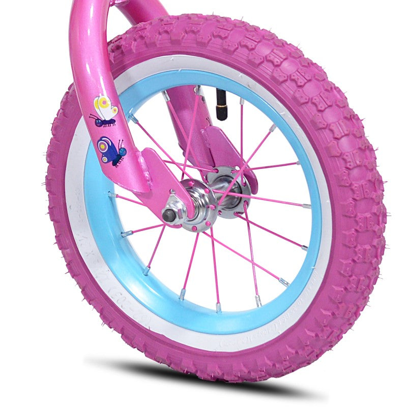 12" Peppa Pig Pinwheel Blue, Replacement Front Wheel