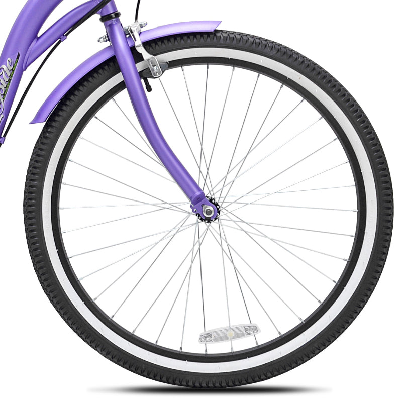 26" Women's Kent Bayside Purple, Replacement Front Wheel