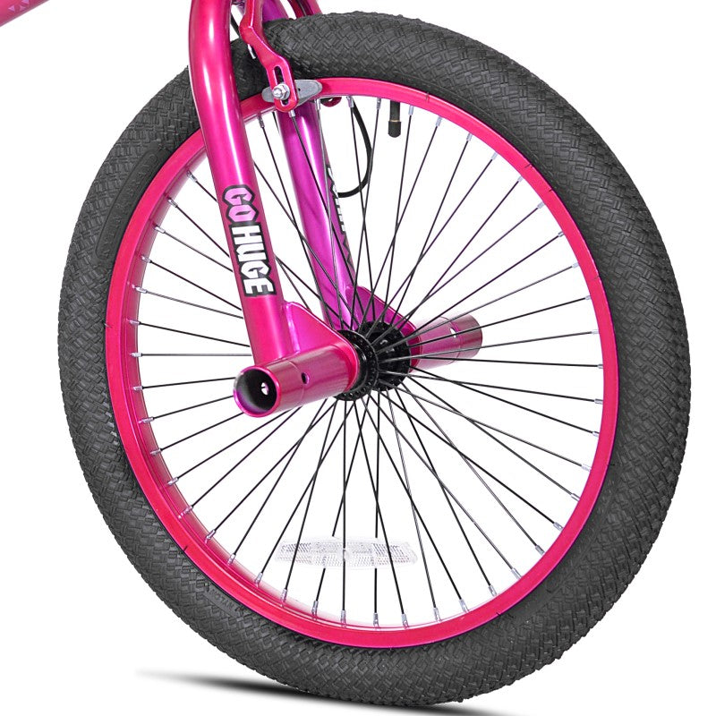 20" X Games Go Huge Pink Black, Replacement Front Wheel