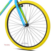 700C Kent Ridgeland, Replacement Tire (Yellow)