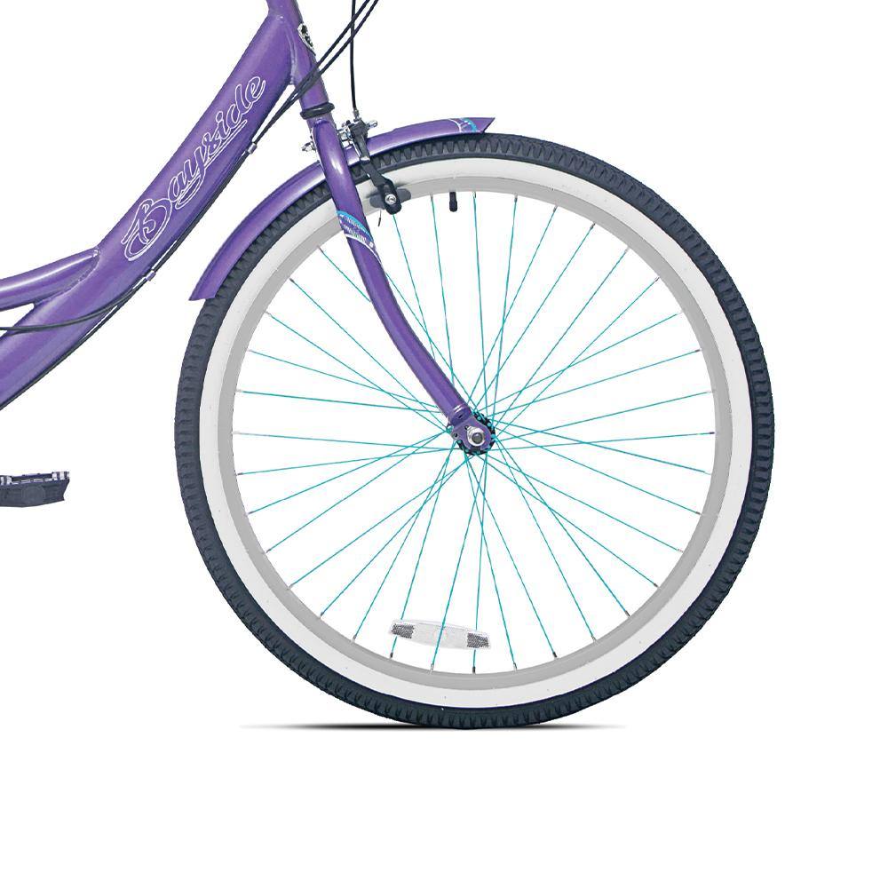 Purple Front Fender with Blue Stripe