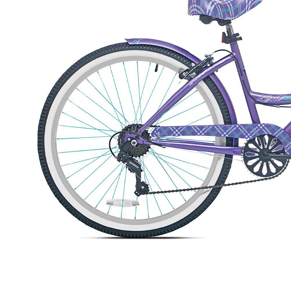 Rear Wheel Black and Silver - Light Blue Stokes